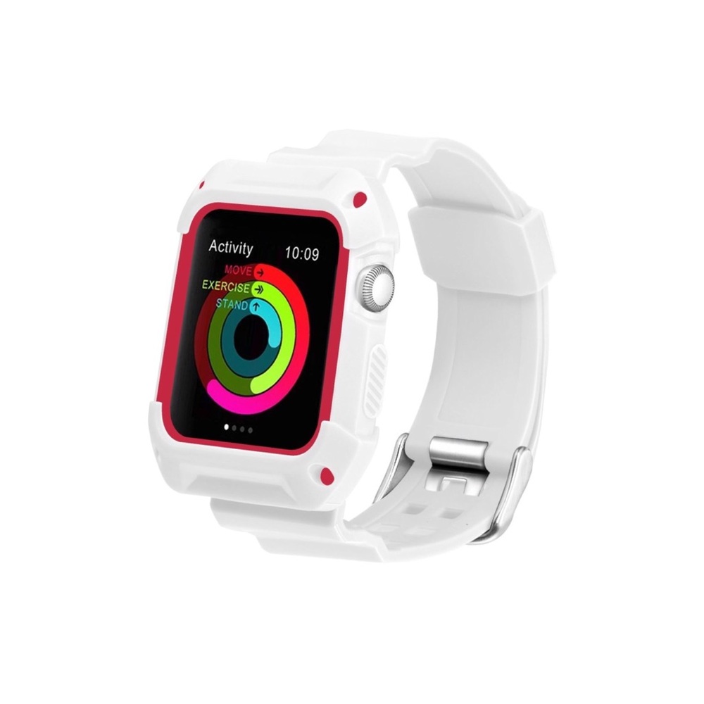 Rugged Silicone Sport Apple Watch Band